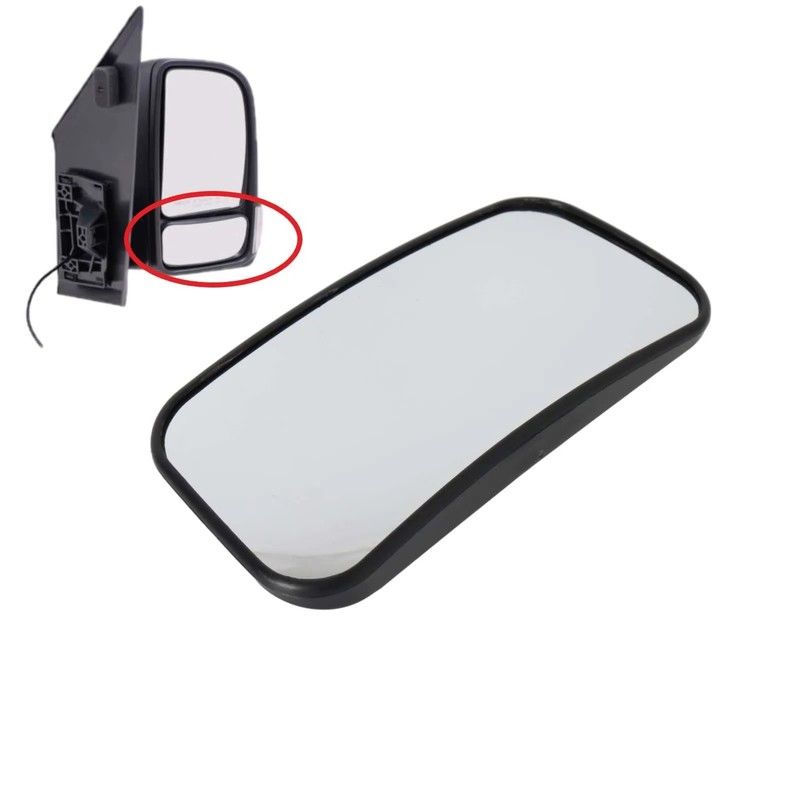 Lower Right Rearview Glass - 9108113600