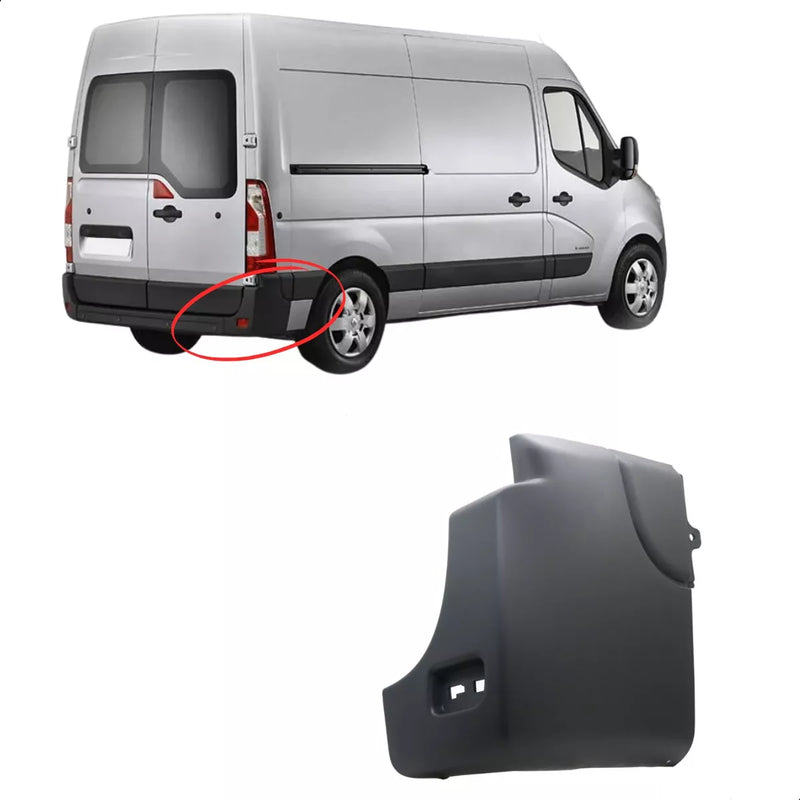 Canto do Para-Choque Traseiro Direito - Renault Master  2010 a 2019 - 851200001R