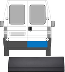 Friso da tampa da mala Fiat Ducato / Boxer / Jumper 2002 A 2006